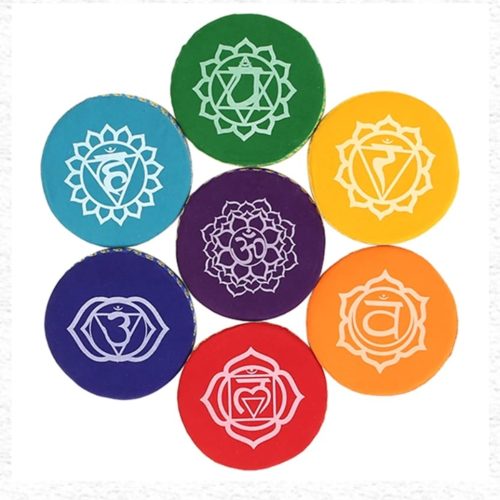 Coussin pour bol Tibétain 7 chakras 9,5 cm