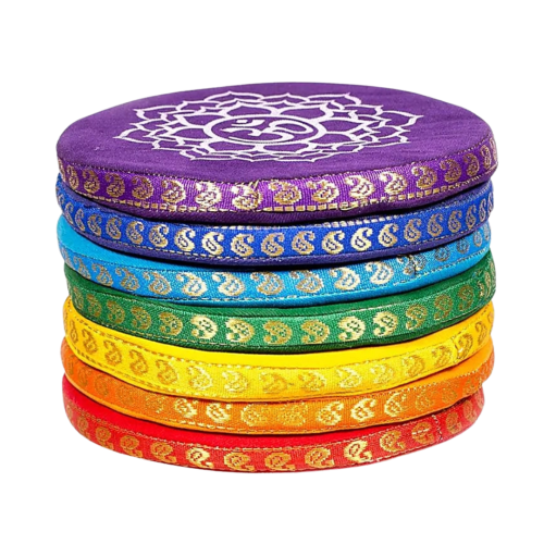 Coussin pour bol Tibétain 7 chakras 14.5 cm