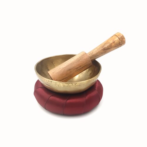 Coffret bol tibétain 7 métaux - Diam 6/7 cm